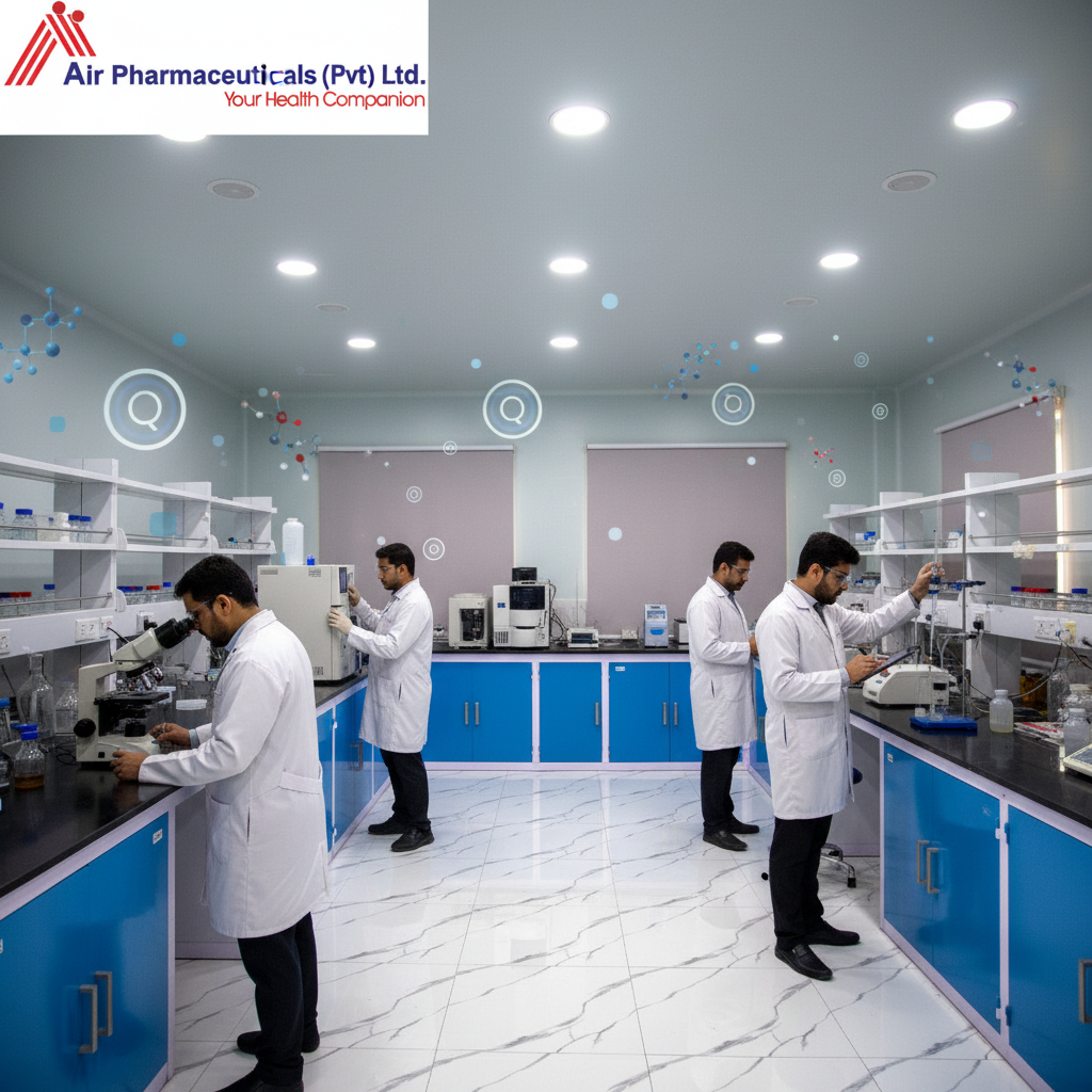 The Role of Quality Control in Pharmaceutical Manufacturing: Inside Air Pharma's Labs